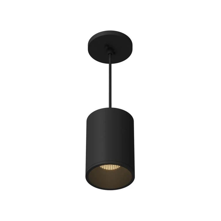 Black LED Pendant from the Lorna Collection