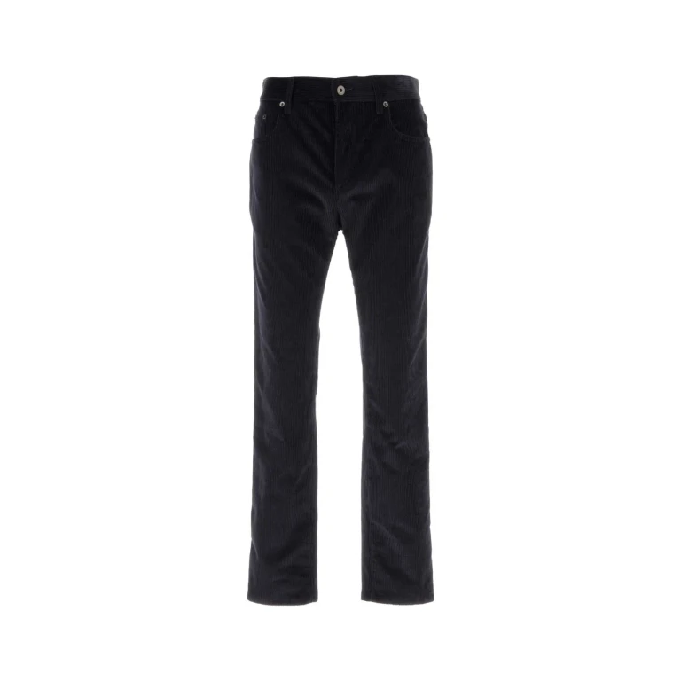 Burberry Dark Blue Corduroy Pant