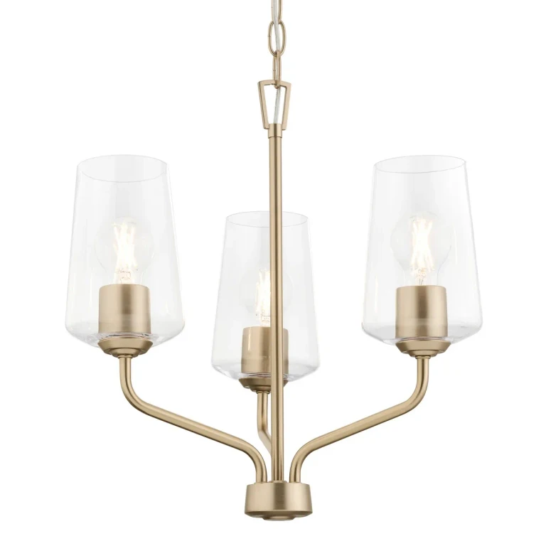 Champagne Bronze Chandelier from the Celino Collection