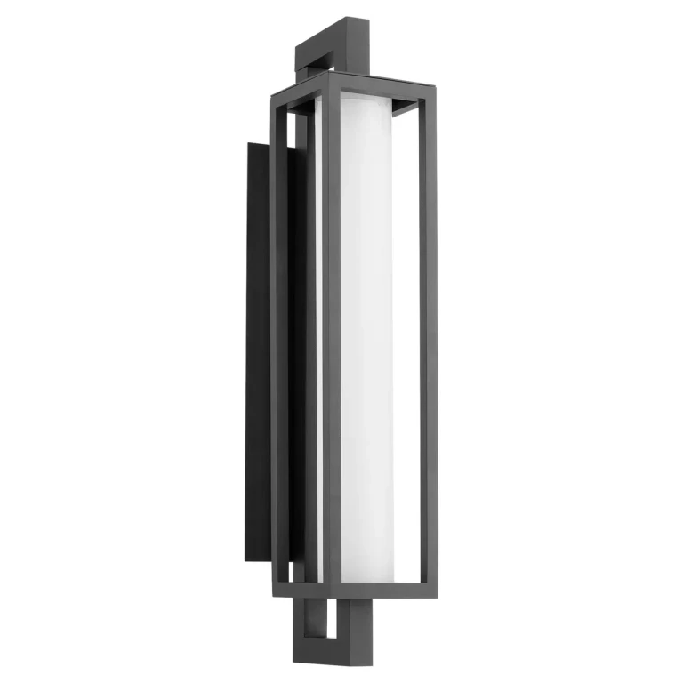 Textured Black LED Wall Mount from the Parlor Collection