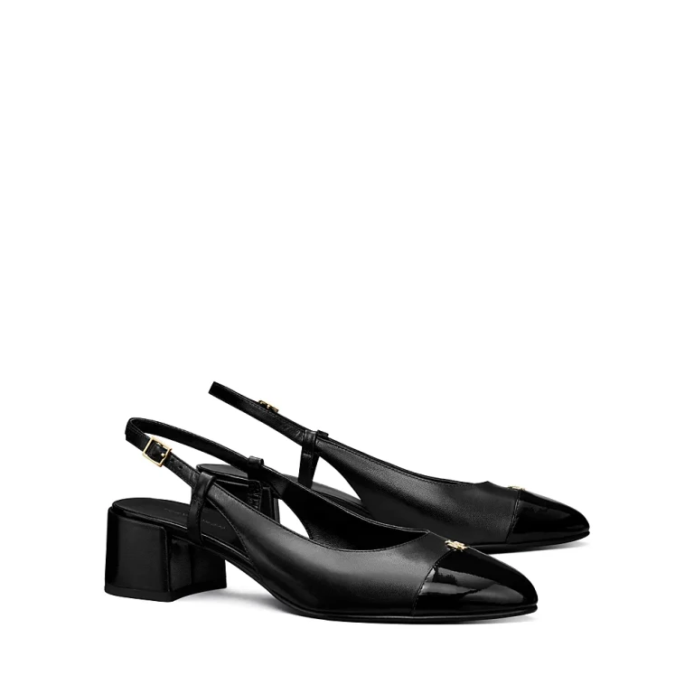 Tory Burch Femmes Escarpins Slingback Cap-Toe