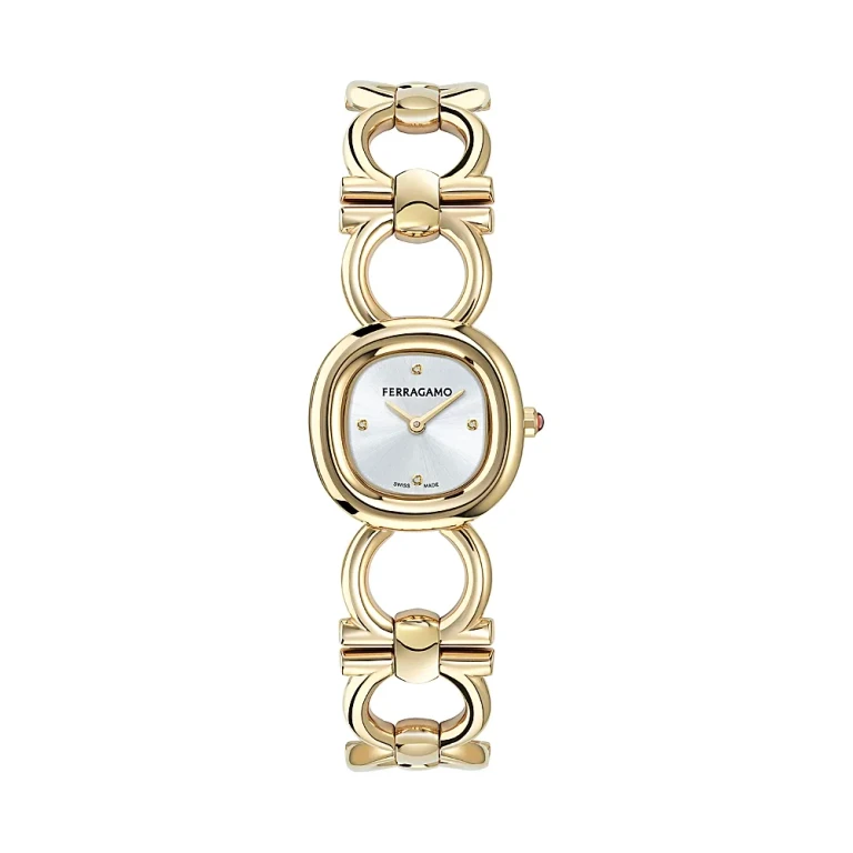 Ferragamo Double Gancini Watch, 25mm
