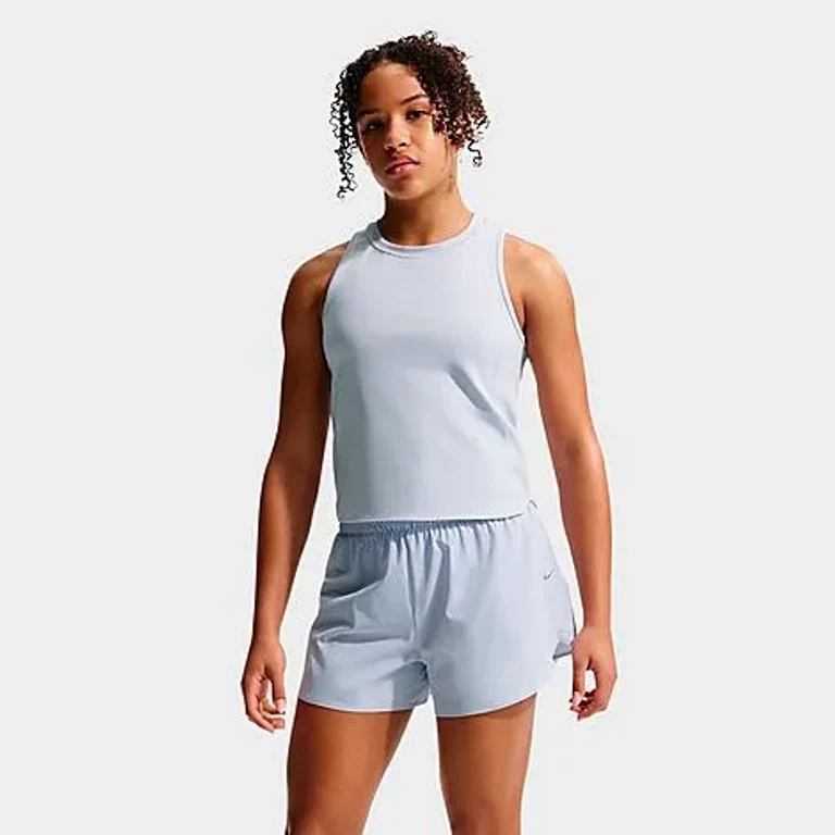 Nike Girls' Big Kids MAVN Dri-FIT Tank Top in Ghost Size: XS