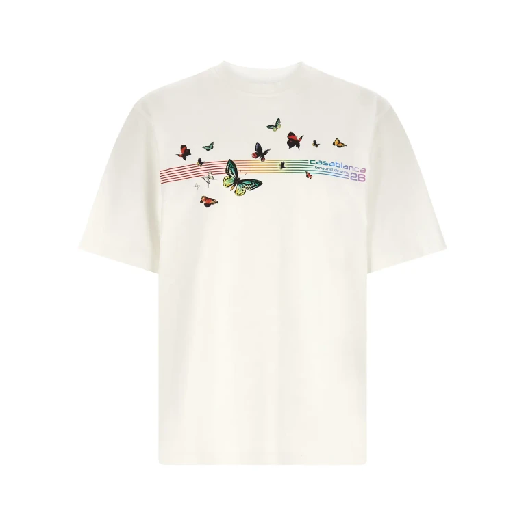 Casablanca butterfly T-shirt