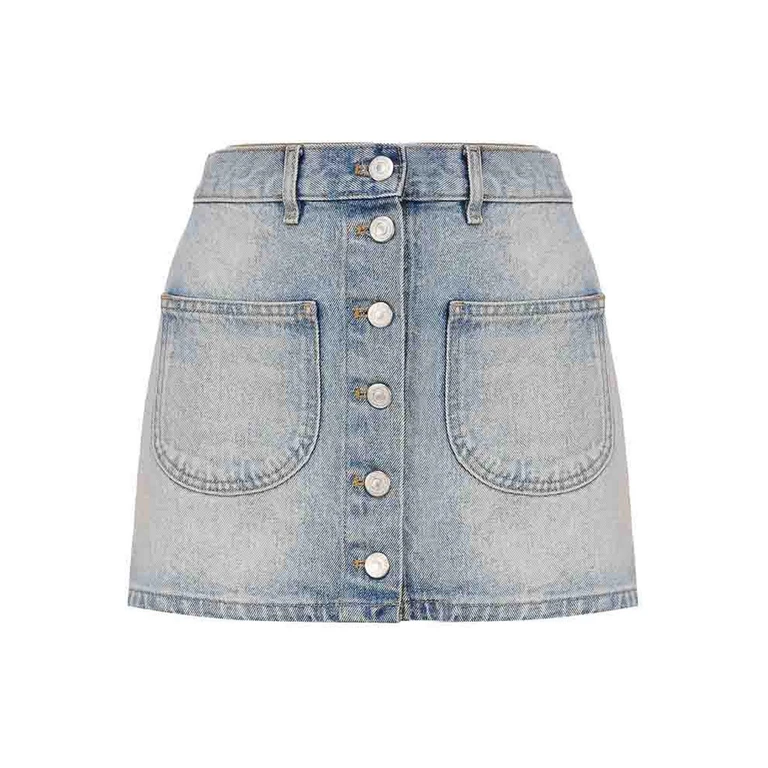 Courreges Mini Jupe - Rouge