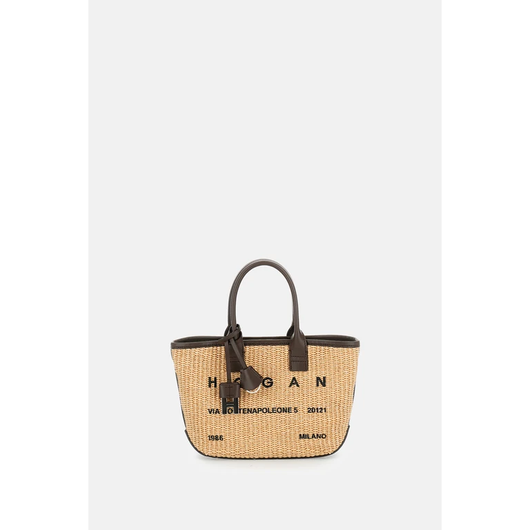 Hogan Bags Beige Tex Calfskin - Women