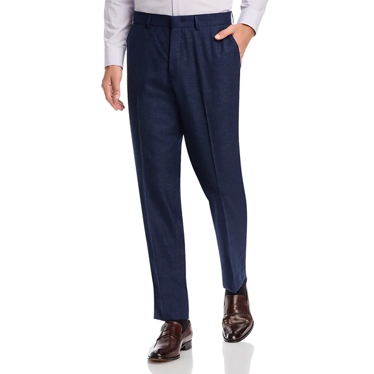 Vince Melange Solid Slim Fit Suit Pants