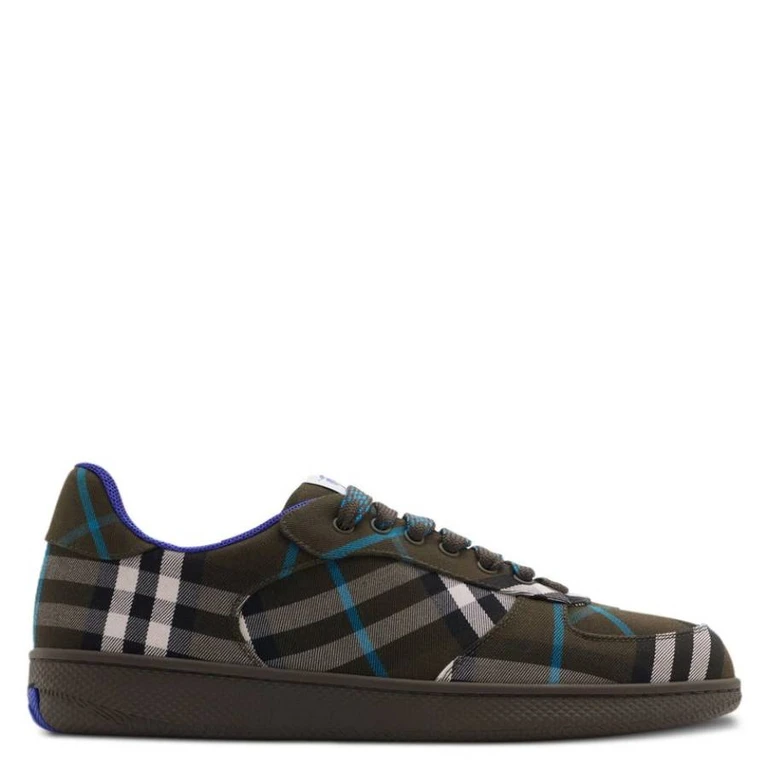 Burberry Check Terrace Low-Top Sneakers