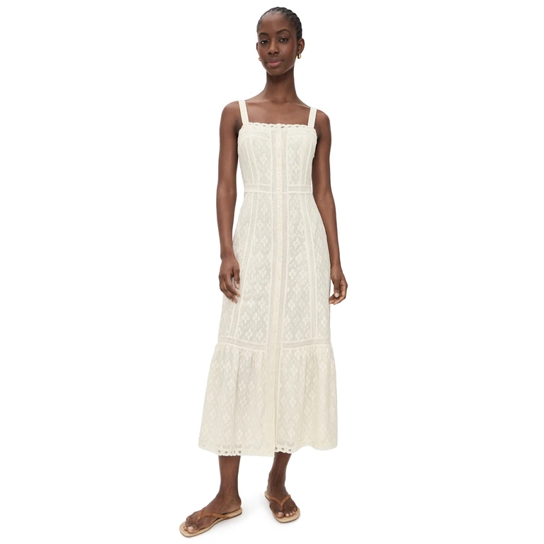 PAIGE Kelli Dress Antique White 10