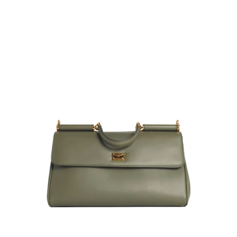 Dolce & Gabbana My Sicily Soft Leather Handbag