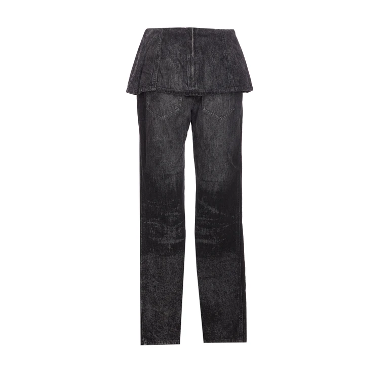Diesel Trousers Blue Cotton - Women