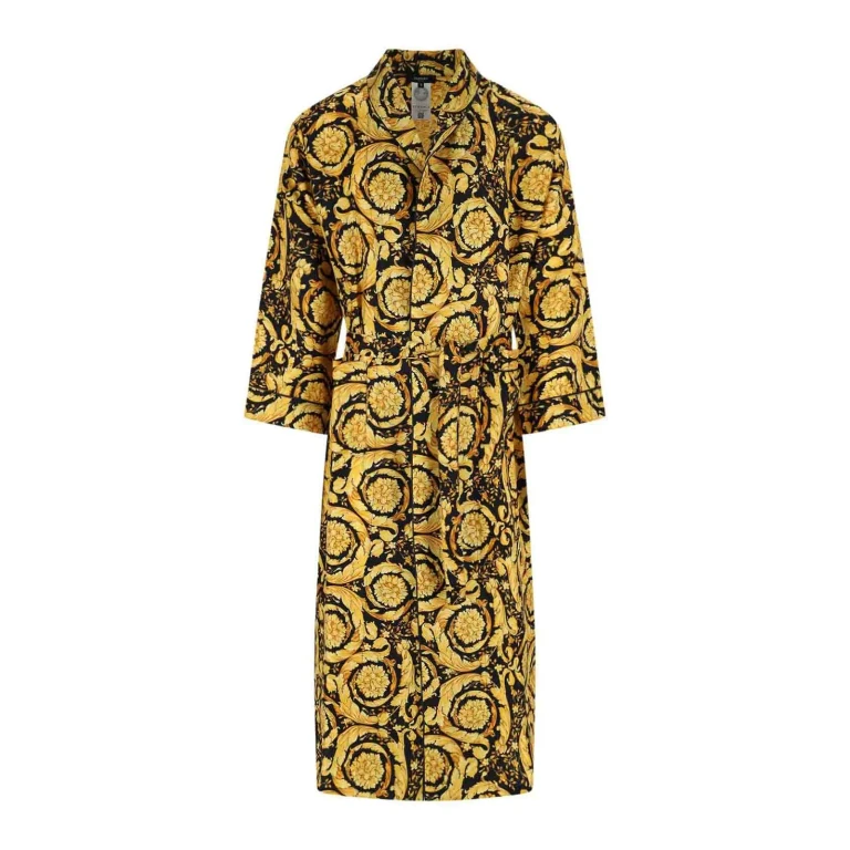 Versace Robe Au Genou - Noir