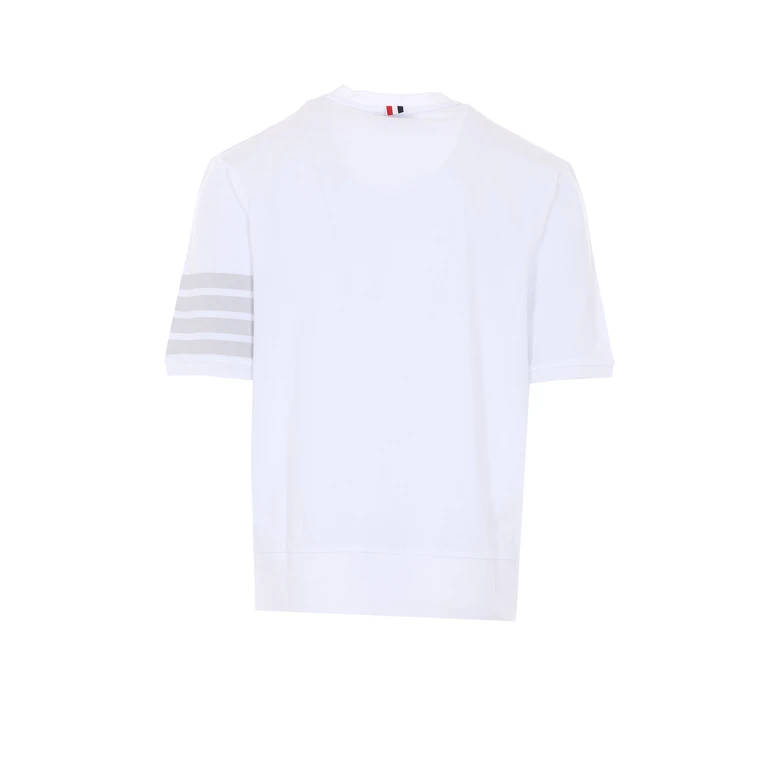 Thom Browne T-shirts and Polos White _co - Men