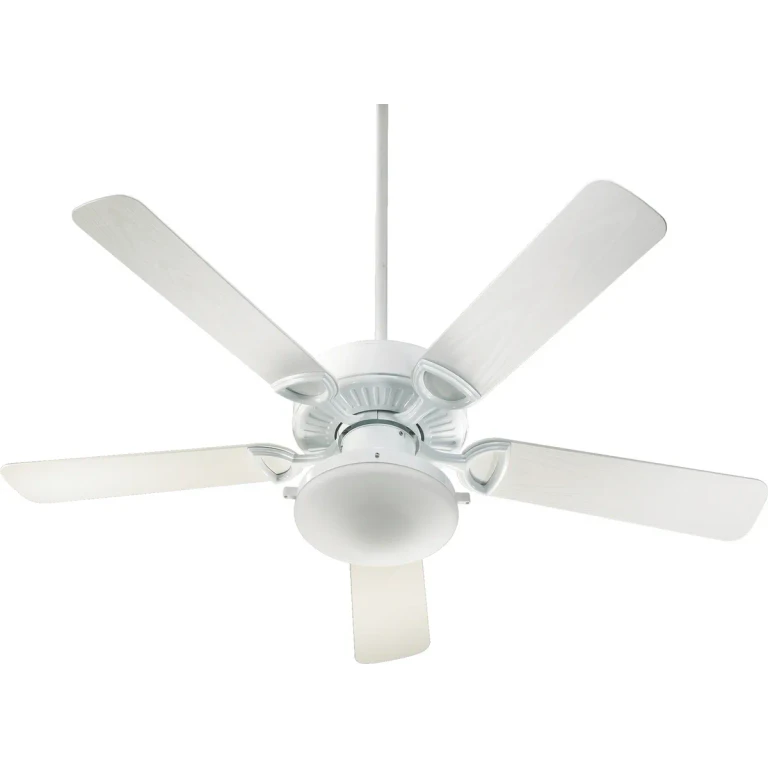 White 52"Patio Fan from the Estate Patio Collection