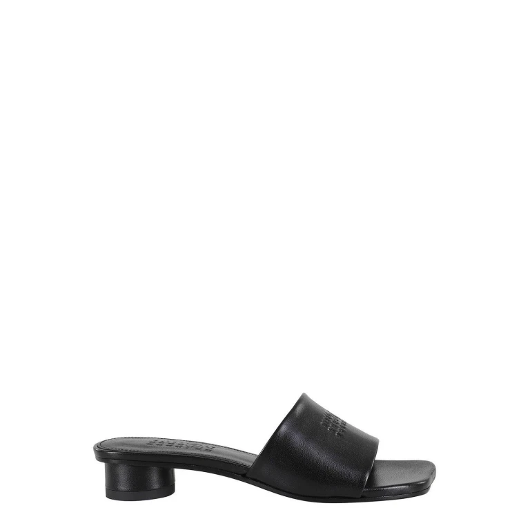 Heeled Sandal Woman color Black (S66WP0109P3628T8013)