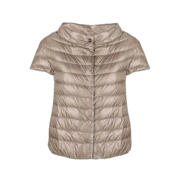 Herno Margherita Short-sleeve Quilted Jacket