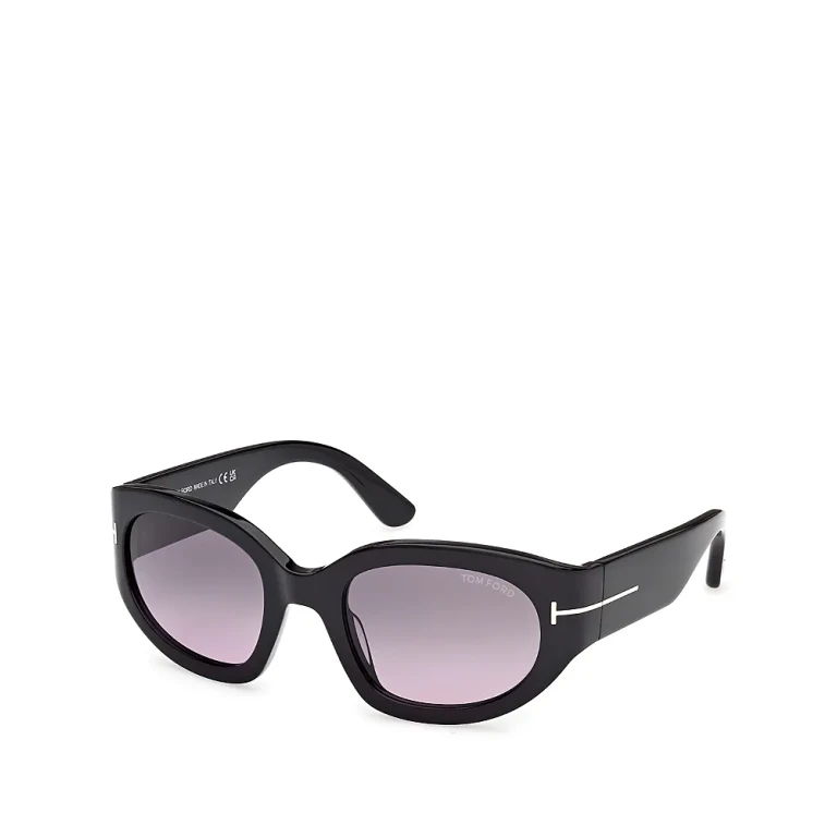 Tom Ford Rectangular Sunglasses, 53mm