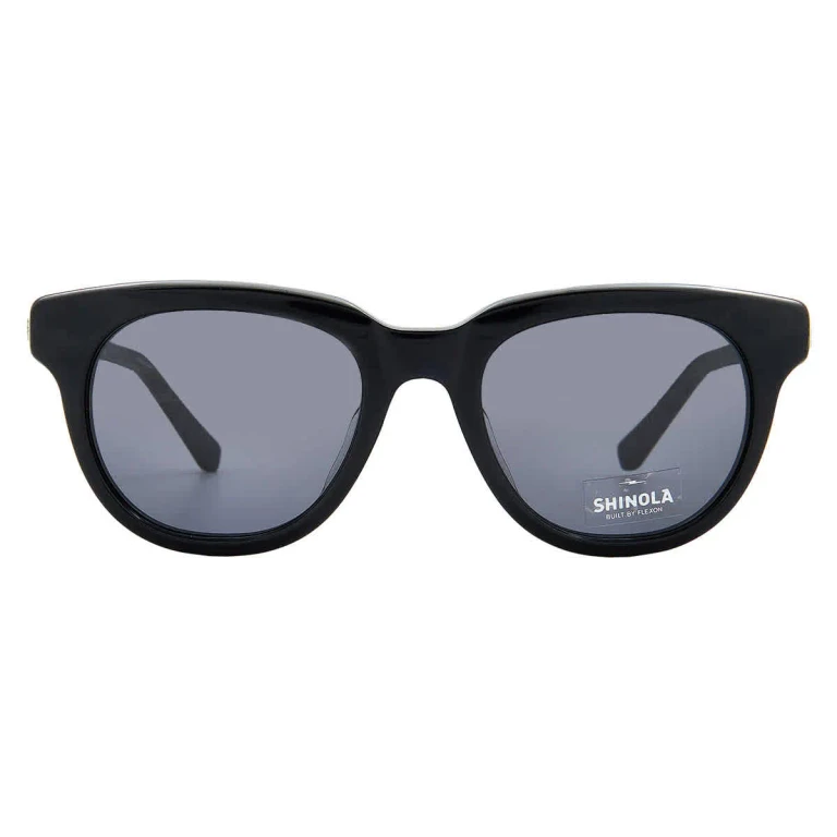 Shinola Grey Oval Unisex Sunglasses SH1501S 001 51