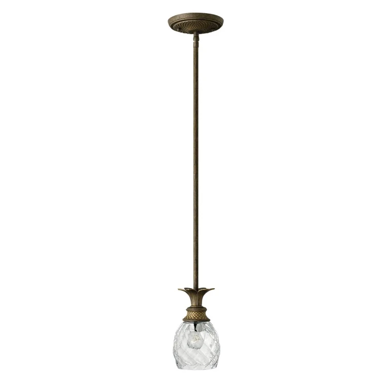 Pearl Bronze LED Pendant from the Plantation Collection