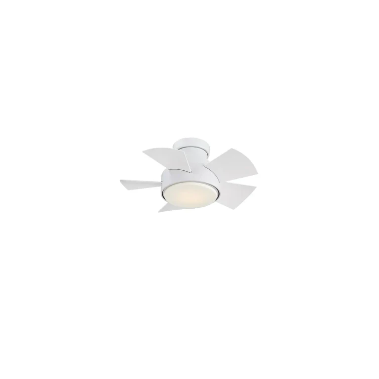 Modern Forms Vox 26" Indoor/Outdoor Ceiling Fan in Matte White