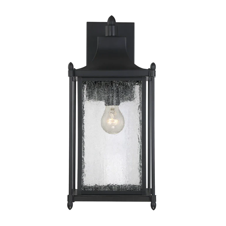 Savoy House Dunnmore 18" Outdoor Wall Lantern in Black - 5-3452-BK