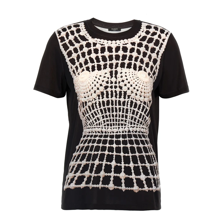 Balmain Trompe Loeil T-shirt