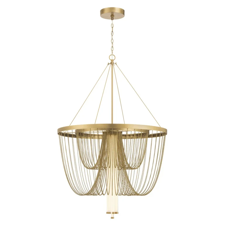 Legacy Brass LED Pendant from the Jezelle Collection