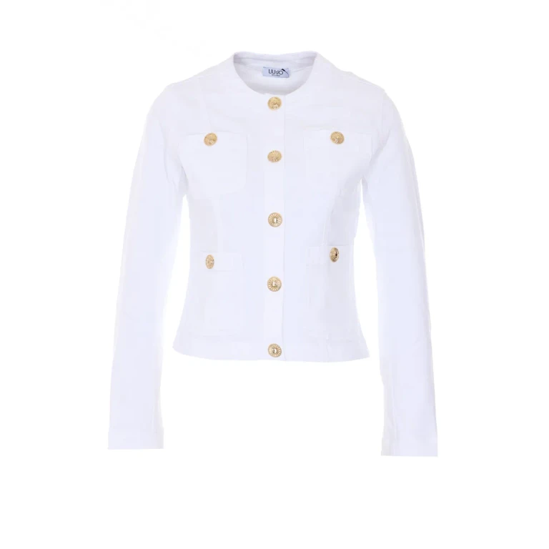 LIU JO Jacket Woman color White (UA6260D027511111)