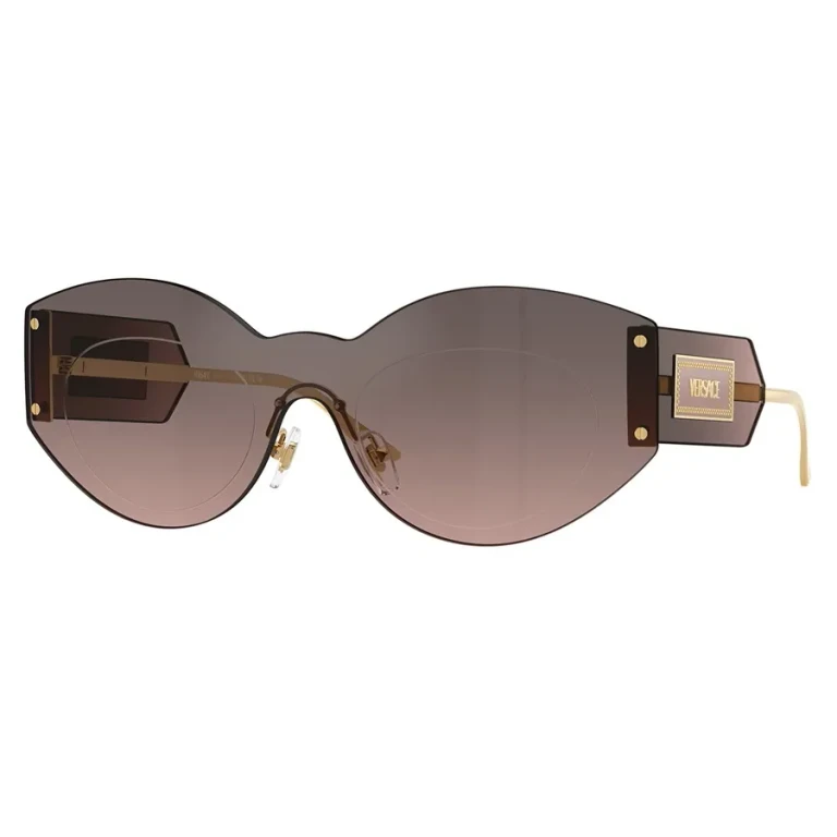 Versace Grey Flash Silver Irregular Ladies Sunglasses VE2276 100258 144