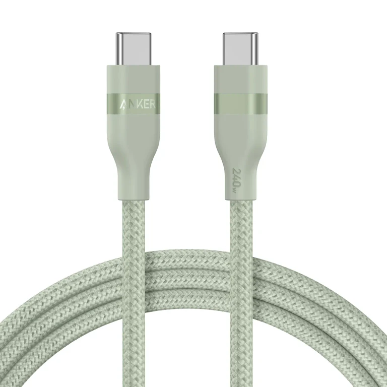 Anker USB-C 转 USB-C 数据线 (240W, 编织材质)