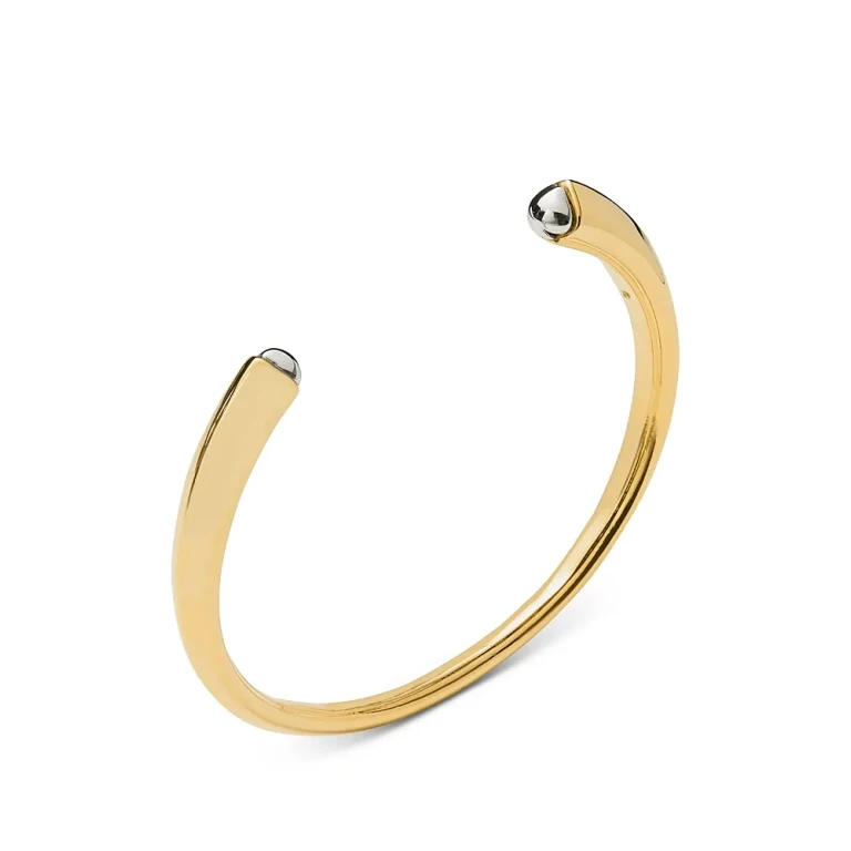 kate spade new york Sculptured Spade Cuff Bangle Bracelet