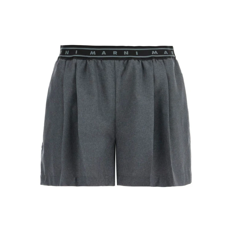Marni Logo Shorts