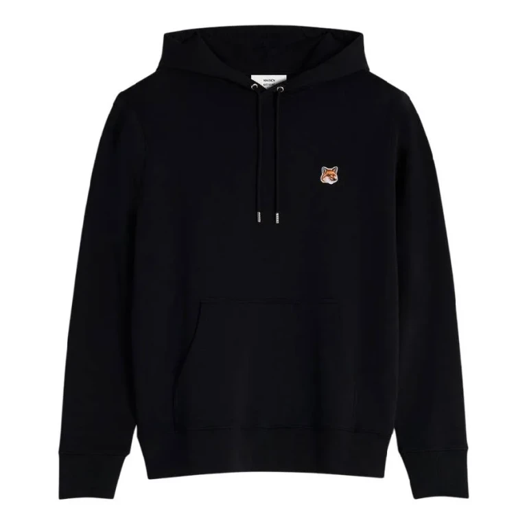 Maison Kitsune Fox Head Patch Regular Hoodie