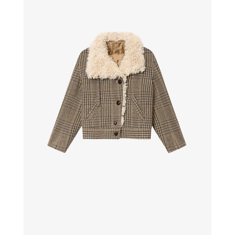 Manteau Fadia - Femme - Beige - Taille 34 - Marant Étoile
