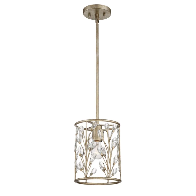 Meadow Lane 1-Light Mini Pendant in Vintage Gold
