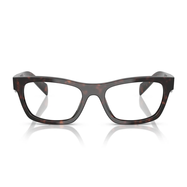 Prada PR B01V 17N1O1 Root Tartarugato Marrone 1005 Acetate Occhiali Da Vista - Women