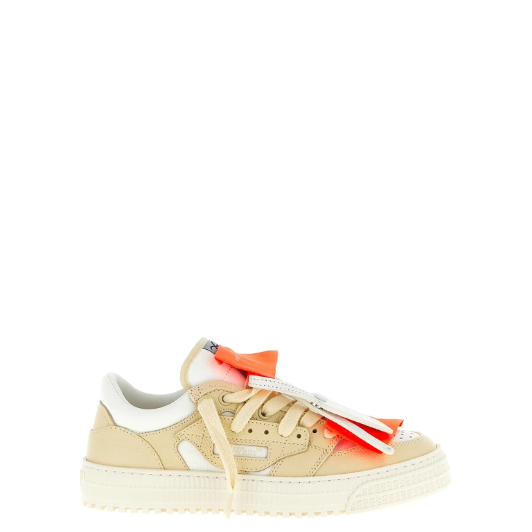 Off-White 3.0 Court Low Top sneakers Beige Leather - Women