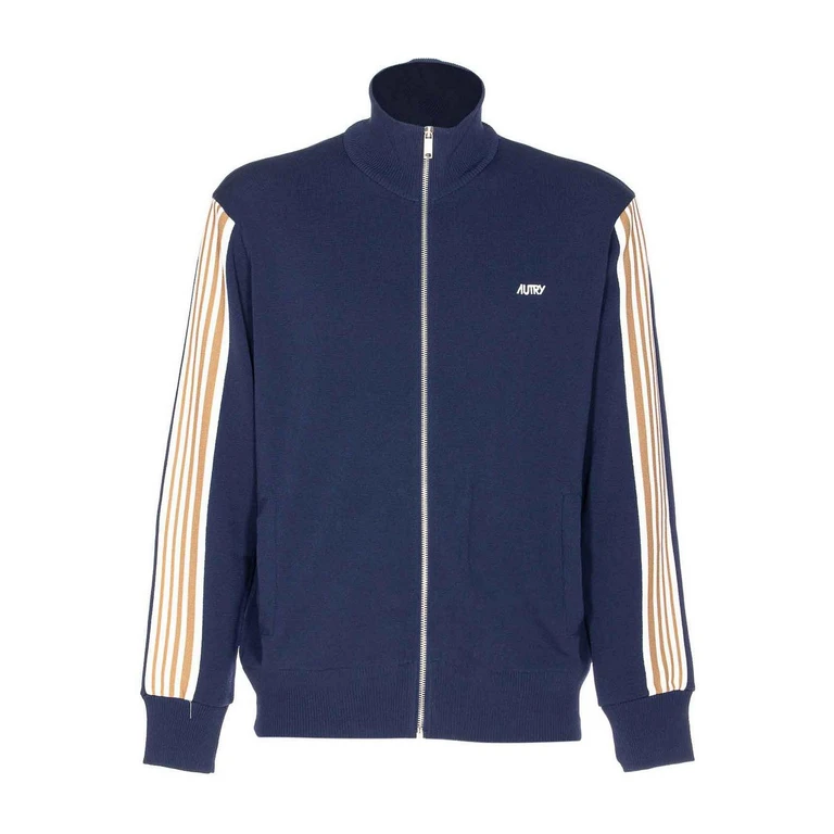 Autry Navy Blue Knit Cardigan