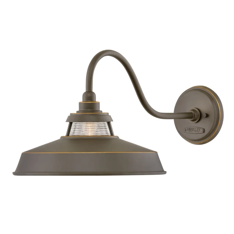 Oil Rubbed Bronze LED Outdoor Lantern from the Troyer Collection