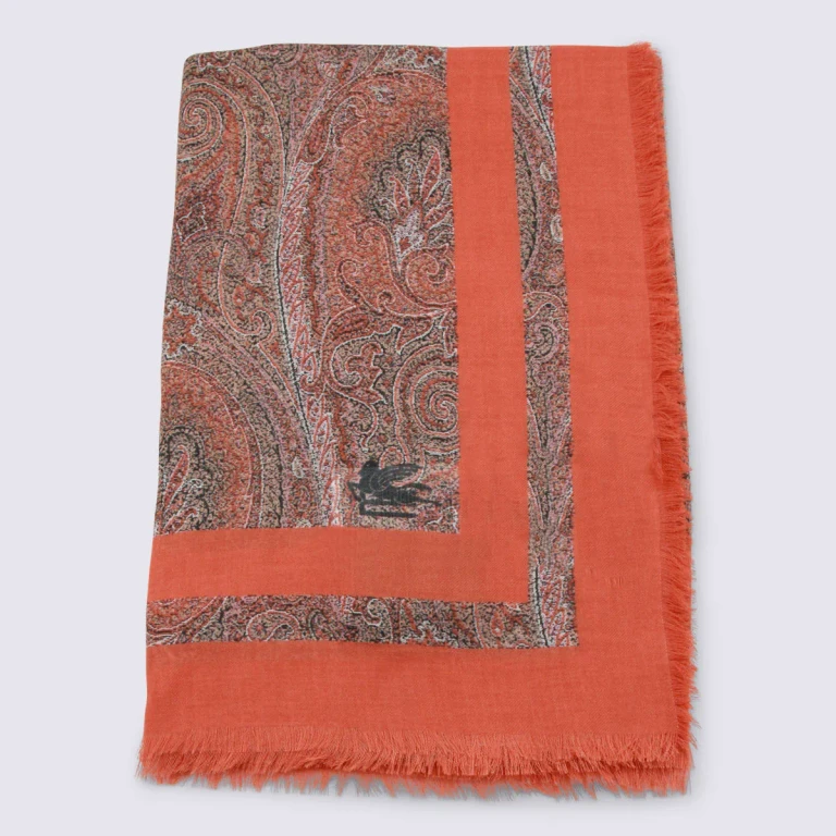 Etro Orange Scarf