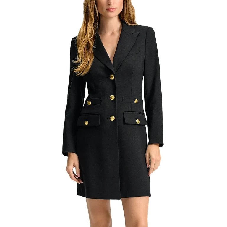Veronica Beard Walsh Wool Blend Blazer Dress