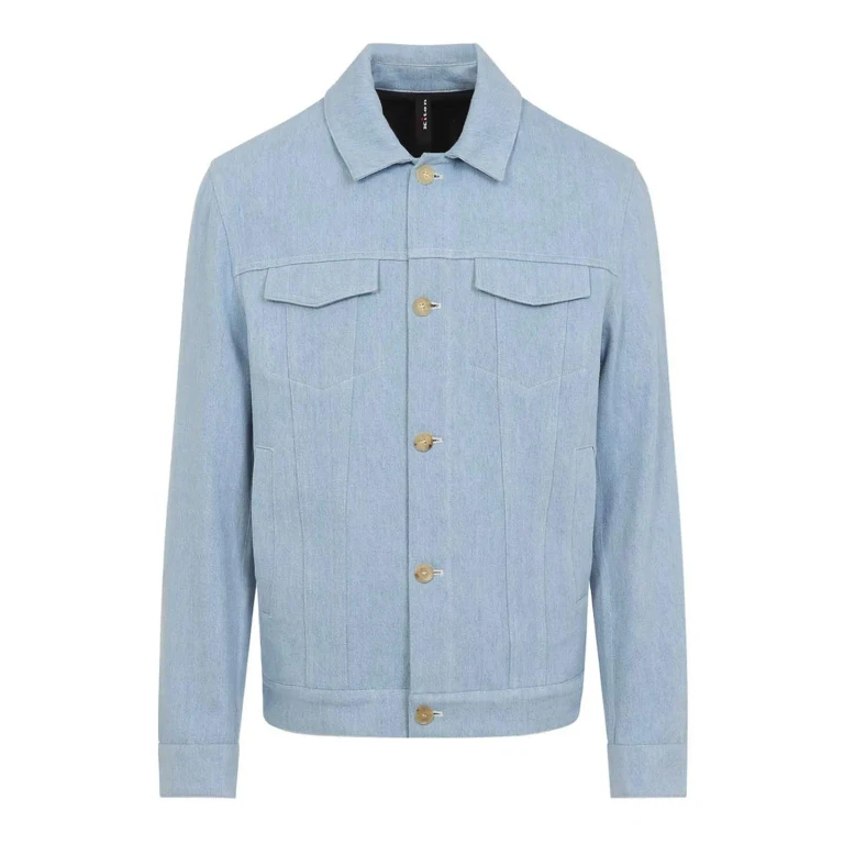 Kiton Veste Casual - Bleu