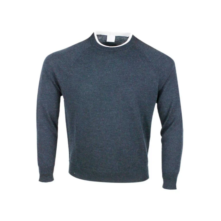 Eleventy Pull Col Rond - Noir