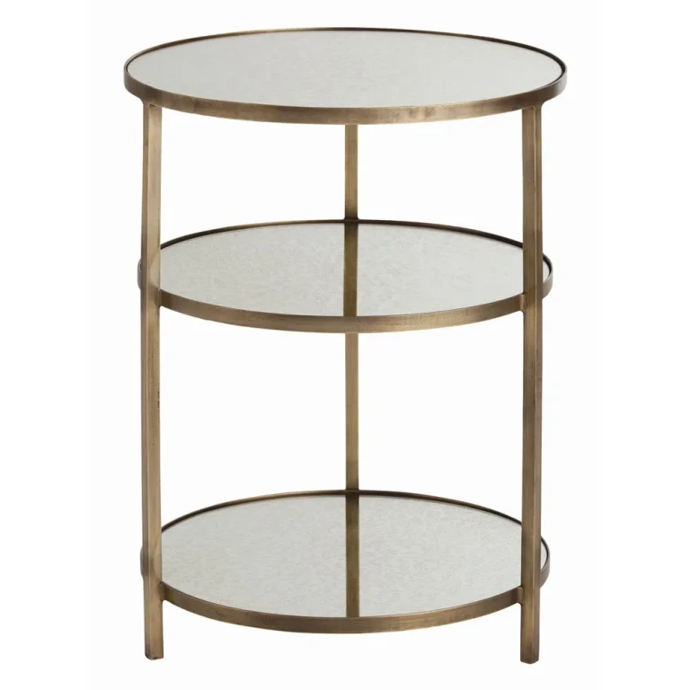 Antique Brass End Table from the Percy Collection