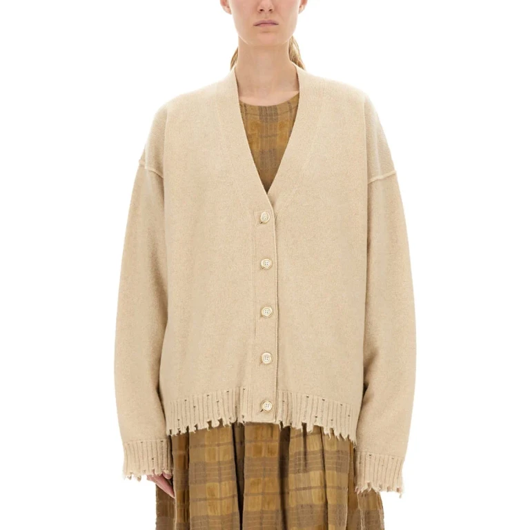 Uma Wang Cashmere Cardigan With Buttons