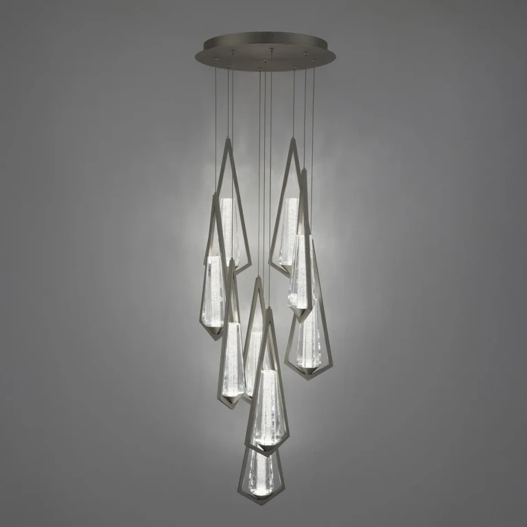 Satin Nickel LED Pendant from the Devotion Collection