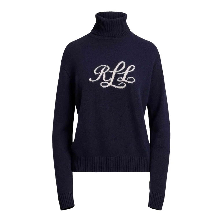 Lauren Ralph Lauren Pull Col Rond - Bleu