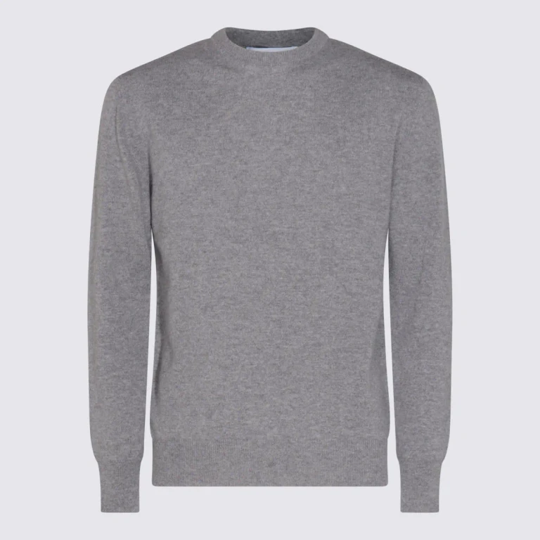 Miu Miu Grey Cashmere Knitwear