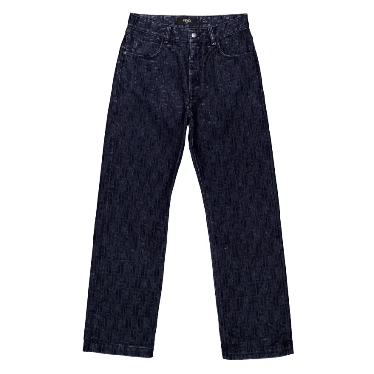 Fendi Mens 5-Pocket Denim Trousers