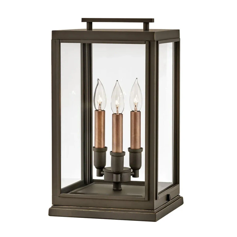Oil Rubbed Bronze LED Outdoor Lantern from the Sutcliffe Collection
